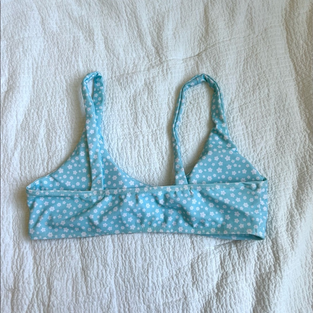 Blue Flower Bikini - Picture 2 of 2